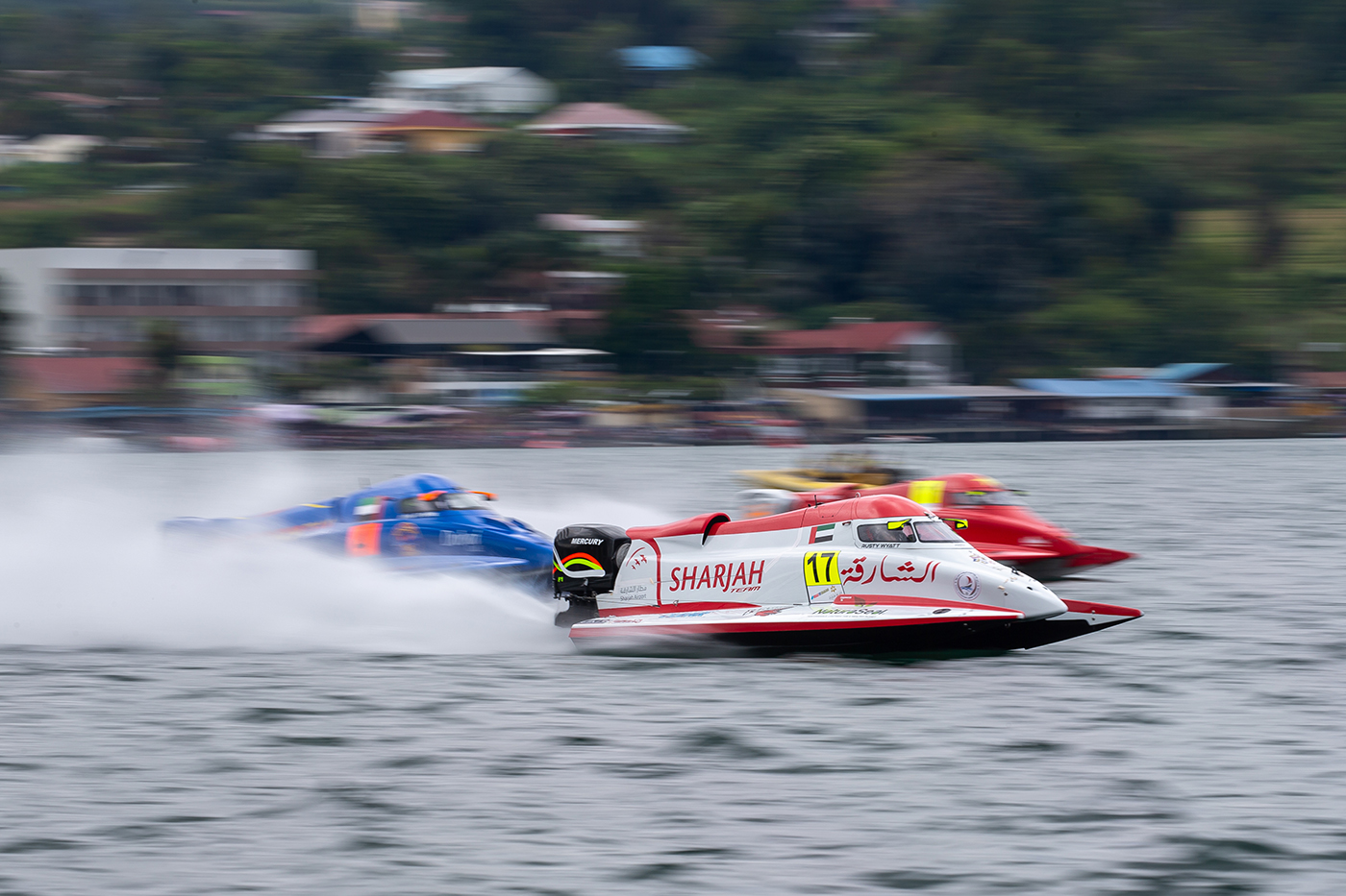 F1H2O UIM World Championship: SHARJAH TEAM'S ROOKIE RUSTY WYATT NAILS  LAST-GASP VICTORY IN PERTAMINA GRAND PRIX OF INDONESIA